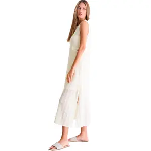 Lång ärmlös sommarklänning för kvinnor Lisca Calvi image-4