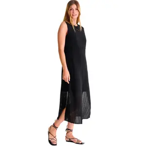 Lång ärmlös sommarklänning för kvinnor Lisca Calvi image-2