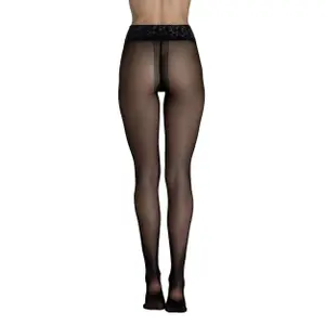 Transparente Strumpfhose mit dekorativem Bund für Frauen Lisca Selection 30 DEN image-1
