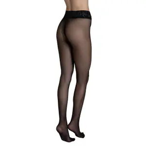 Transparente Strumpfhose mit dekorativem Bund für Frauen Lisca Selection 30 DEN image-3