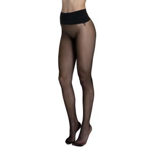 Seamless 10cm invisible waistband tights for women Lisca 15 DEN image-2