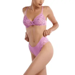 Γυναικείο triangle bralette χωρίς ενέματα Lisca Retromania image-2