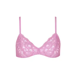 Γυναικείο triangle bralette χωρίς ενέματα Lisca Retromania image-0