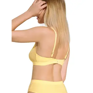 Sujetador bralette de triángulo sin aros para mujer Lisca Sunflower image-1