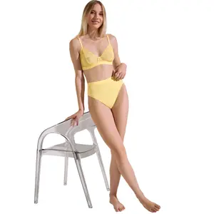 Sujetador bralette de triángulo sin aros para mujer Lisca Sunflower image-4