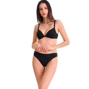 Women's non-wired triangle padded bra Lisca Fusion image-2