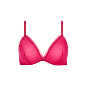 Sujetador bralette de triángulo sin aros para mujer Lisca Shiny Star image-0