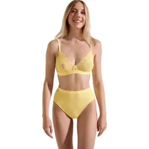 Sujetador bralette de triángulo sin aros para mujer Lisca Sunflower image-2
