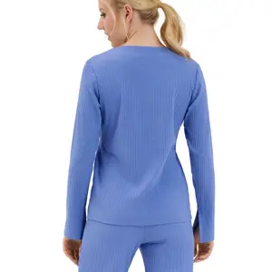 Dames pyjama met V-hals en lange mouwen Lisca Lucky image-3