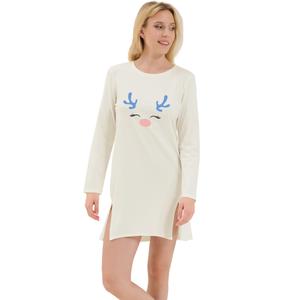Women's long-sleeved t-shirt dress Lisca Holiday