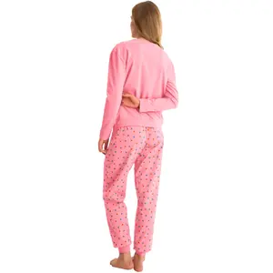 Damen Langarm-Pyjama Lisca Foxy image-5