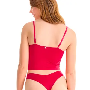 Padded balconette bra for women Lisca Sugarlace image-2