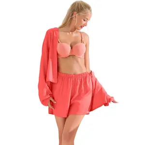 Γυναικεία πυτζάμα σορτς Lisca Paris image-3