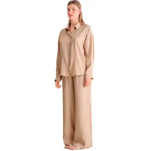 Damen Langarm-Pyjamahemd Lisca Stella image-1