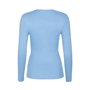 Women's long sleeve adjustable neck T-shirt Lisca Kenza image-2