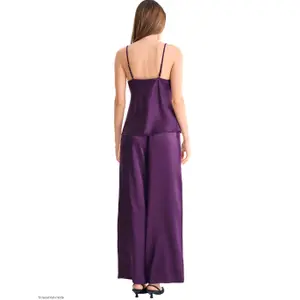 Pyjamahose Damen Lisca Satin Luxe image-2