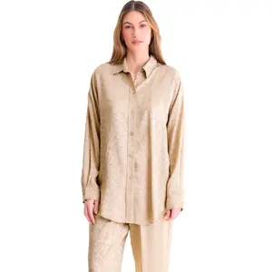 Damen Langarm-Pyjamahemd Lisca Talena image-1