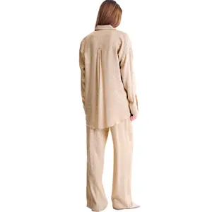 Damen Langarm-Pyjamahemd Lisca Talena image-3