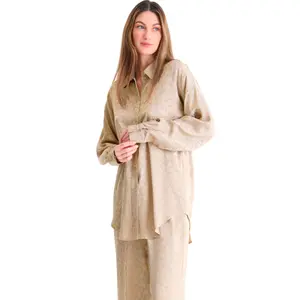 Damen Langarm-Pyjamahemd Lisca Talena image-2