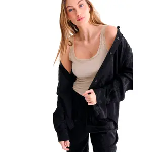 Damen Langarm-Pyjamahemd Lisca Talena image-4