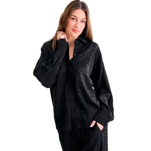 Damen Langarm-Pyjamahemd Lisca Talena image-2