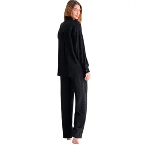 Damen Langarm-Pyjamahemd Lisca Talena image-3