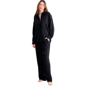 Damen Langarm-Pyjamahemd Lisca Talena image-1