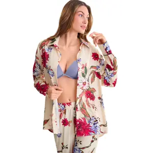 Damen Langarm-Pyjamahemd Lisca Tamara image-4