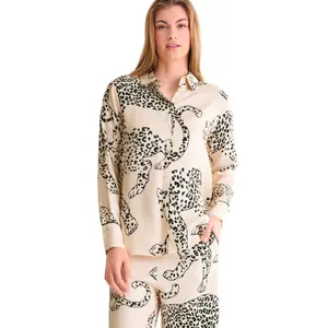 Damen Langarm-Pyjamahemd Lisca Tamara image-2