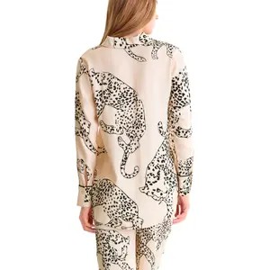 Damen Langarm-Pyjamahemd Lisca Tamara image-4