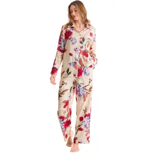 Damen Langarm-Pyjamahemd Lisca Tamara image-1