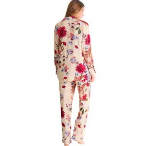 Damen Langarm-Pyjamahemd Lisca Tamara image-5