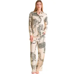 Damen Langarm-Pyjamahemd Lisca Tamara image-1