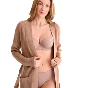 Robe cardigan con cintura donna Lisca Easy image-1