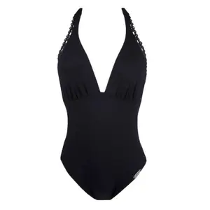 Maillot de bain 1 pièce dos plongeant femme Lise Charmel Séduction Ajourage Couture image-0
