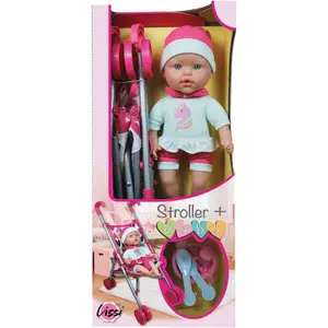 Baby doll and stroller Lissi Dolls image-0