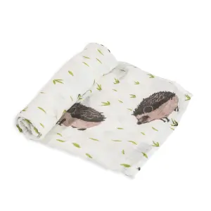 Baby swaddling towel Little Unicorn Deluxe Bambou image-0