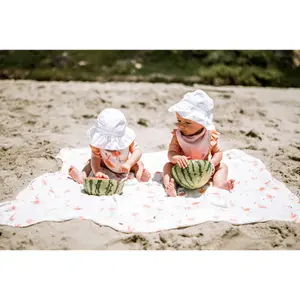 Extra-soft baby diaper Little Unicorn Deluxe Bambou image-4