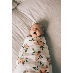 Cotton muslin baby diaper Little Unicorn image-2