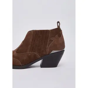 Botines de ante para mujer Liu Jo Western image-4