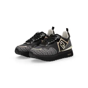 Monogram Print Sneakers Dames Liu Jo Maxi Wonder 01 image-1
