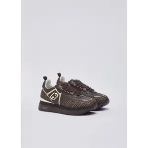 Monogram Print Sneakers Dames Liu Jo Maxi Wonder 01 image-1