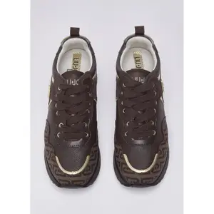 Monogram Print Sneakers Dames Liu Jo Maxi Wonder 01 image-3