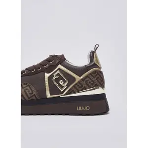 Monogram Print Sneakers Dames Liu Jo Maxi Wonder 01 image-4
