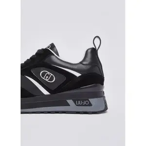 Women's suede and leather Trainers Liu Jo Maxi Wonder 97 image-4