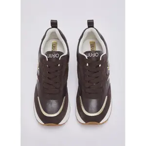 Women's suede and leather Trainers Liu Jo Maxi Wonder 97 image-3