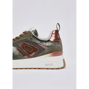 Leren kalfsleren sneakers dames Liu Jo Maxi Wonder 97 image-4