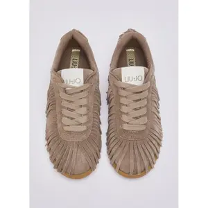Suède Fringe Sneakers Dames Liu Jo Connor 04 image-3