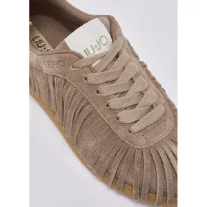 Suède Fringe Sneakers Dames Liu Jo Connor 04 image-4
