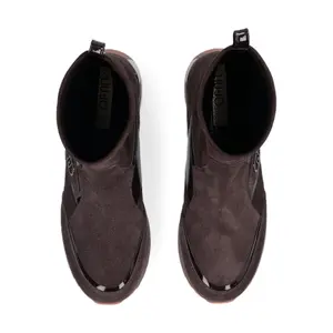 Vrouwen suede sneakers Liu Jo Maxi Wonder 104 Mid image-3
